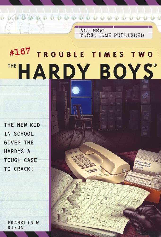 Trouble Times Two (The Hardy Boys #167),Used