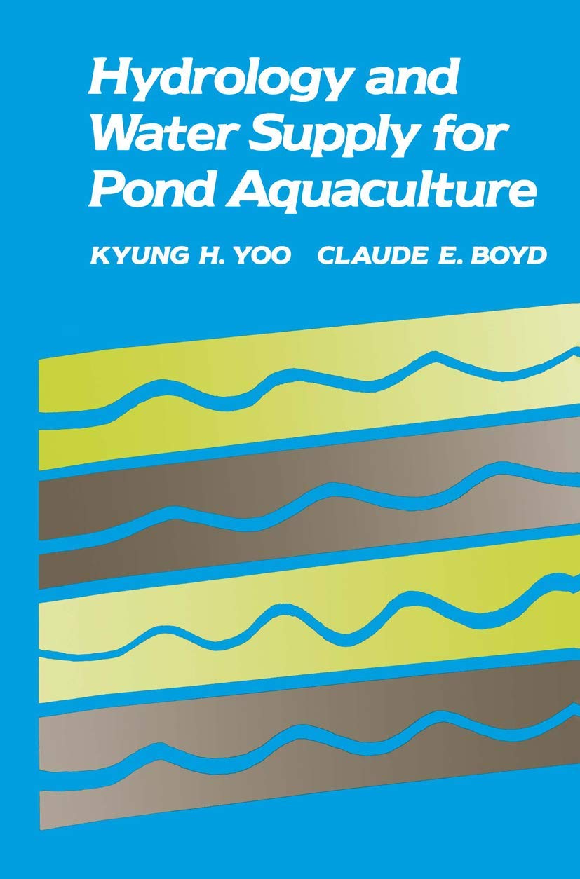 Hydrology and Water Supply for Pond Aquaculture,Used