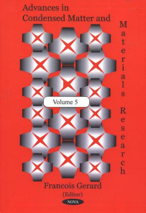 Advances in Condensed Matter and Materials Research,Used