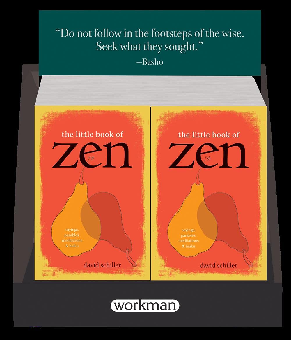 8Copy Counter Display The Little Book Of Zen: Sayings, Parables, Meditations & Haiku