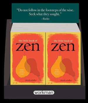 8Copy Counter Display The Little Book Of Zen: Sayings, Parables, Meditations & Haiku