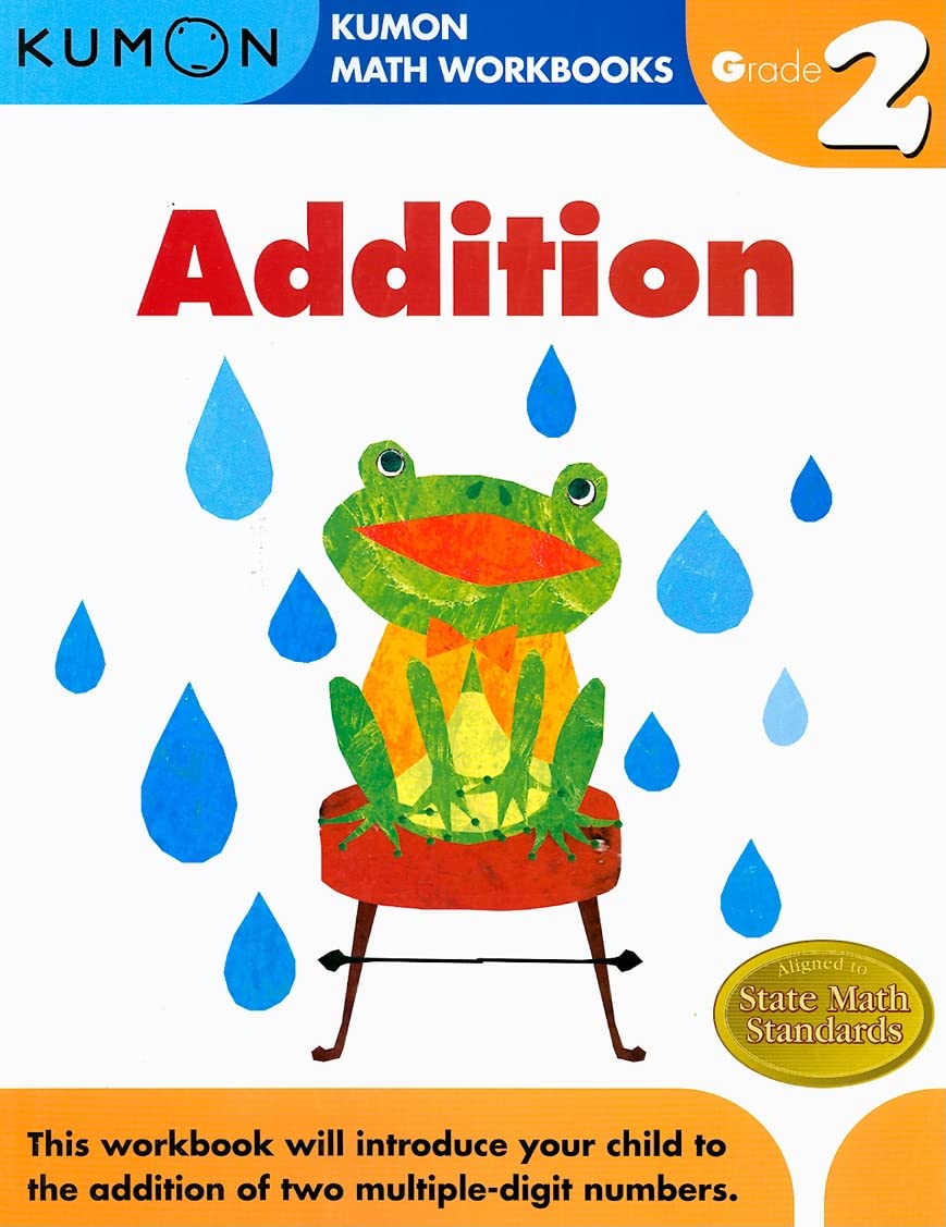 Kumon Grade 2 Addition (Kumon Math Workbooks), Ages 78, 96 pages,New