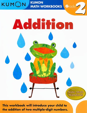 Kumon Grade 2 Addition (Kumon Math Workbooks), Ages 78, 96 pages,Used