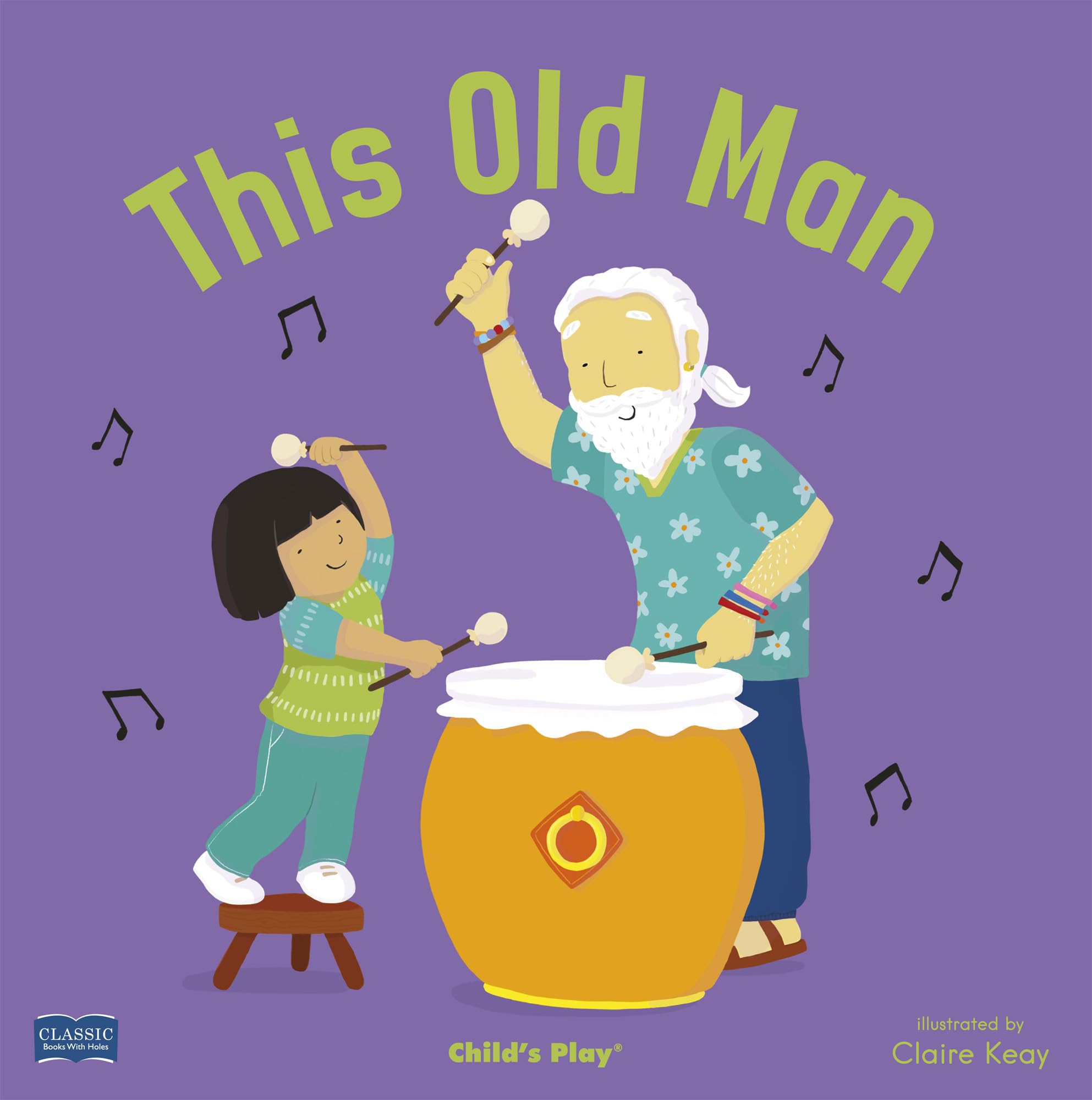 This Old Man  Revised Edition (Classic Books with Holes Board Book),Used