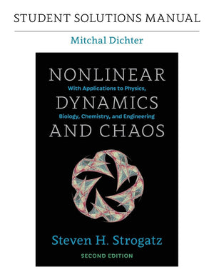 Student Solutions Manual For Nonlinear Dynamics And Chaos, 2Nd Edition,Used