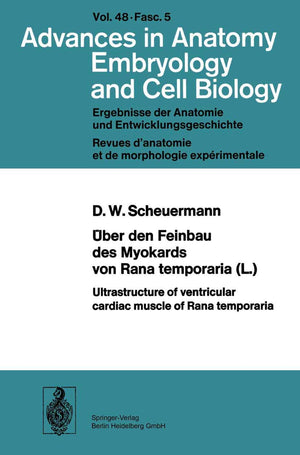 ber den Feinbau des Myocards von Rana temporaria (L.) / Ultrastructure of ventricular cardiac muscle of Rana temporaria (Advance,Used