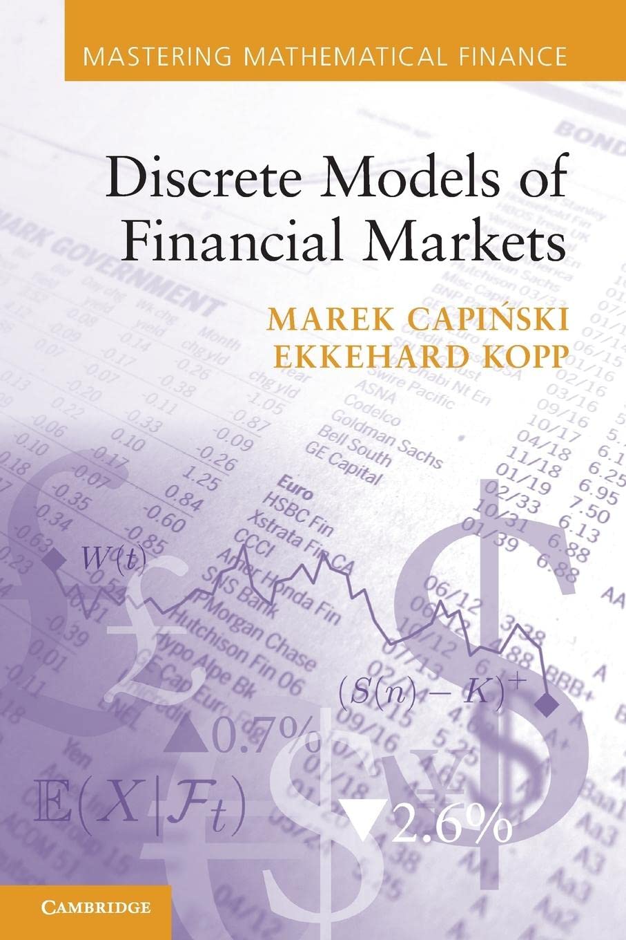 Discrete Models of Financial Markets (Mastering Mathematical Finance),Used
