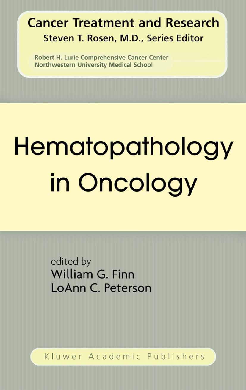 Hematopathology in Oncology (Cancer Treatment and Research, 121),Used