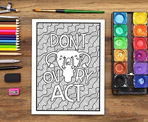 OB Life: A Snarky Coloring Book for Adults,Used