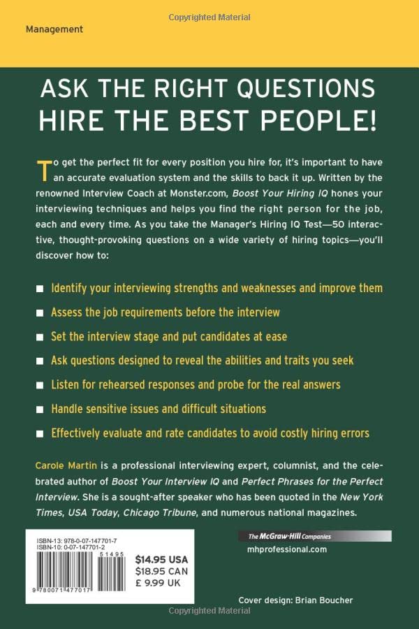 Boost Your Hiring I.Q.,New