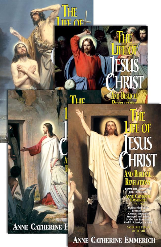 Life of Jesus Christ and Biblical Revelations (4 Volumes),Used