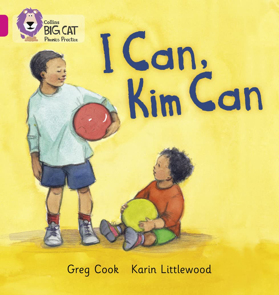 I Can, Kim Can: Band 01B/Pink B (Collins Big Cat Phonics),Used