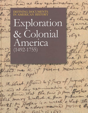 Exploration And Colonial America 14921755 (Defining Documents In American History),Used