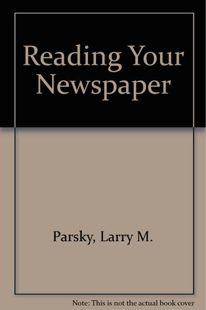 Reading Your Newspaper,Used
