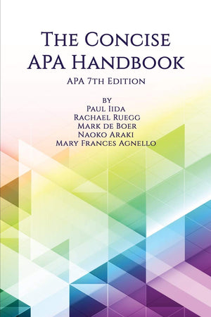 The Concise APA Handbook: APA 7th Edition (NA),Used