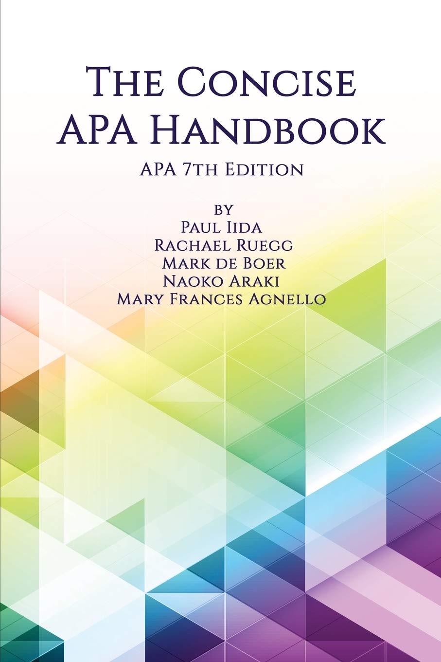 The Concise APA Handbook: APA 7th Edition (NA),Used