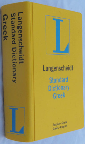 Langenscheidt's Standard Dictionary Greek (Langenscheidt Standard Dictionaries),Used
