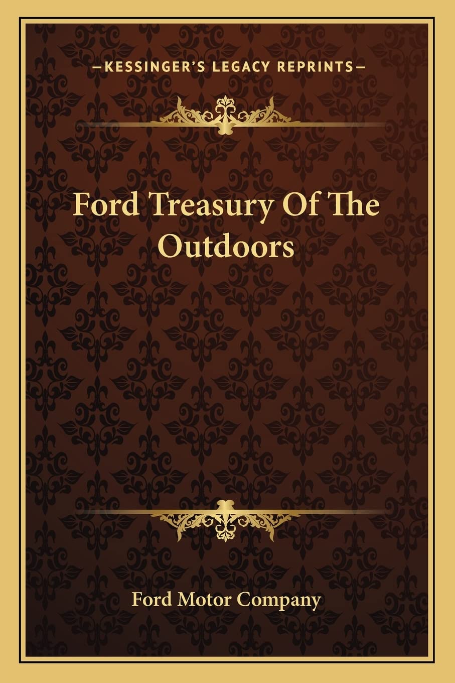 Ford Treasury Of The Outdoors,Used