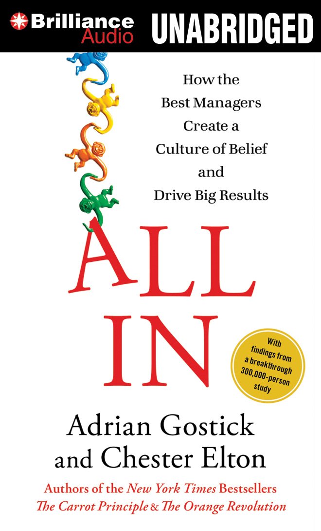 All In: How The Best Managers Create A Culture Of Belief And Drive Big Results,Used