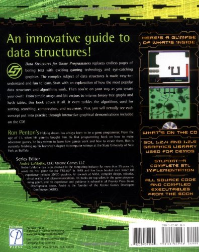 Data Structures for Game Programmers (Premier Press Game Development) with CDROM,Used