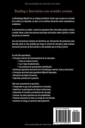 La metodologa Wyckoff en profundidad (Curso de Trading e Inversin: Anlisis Tcnico avanzado) (Spanish Edition),Used