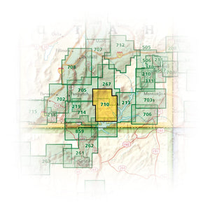 Canyons Of The Escalante Map [Grand Staircaseescalante National Monument] (National Geographic Trails Illustrated Map, 710)