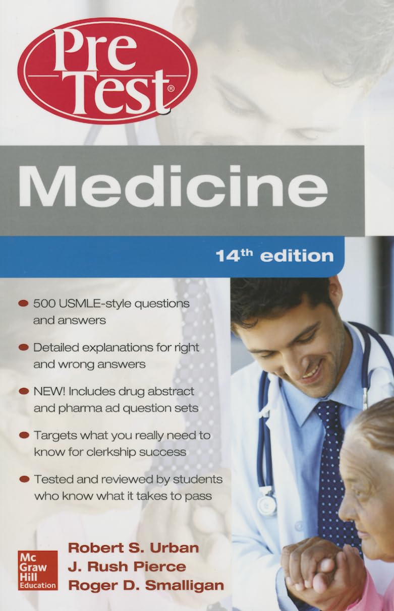 Medicine PreTest SelfAssessment and Review, Fourteenth Edition,Used
