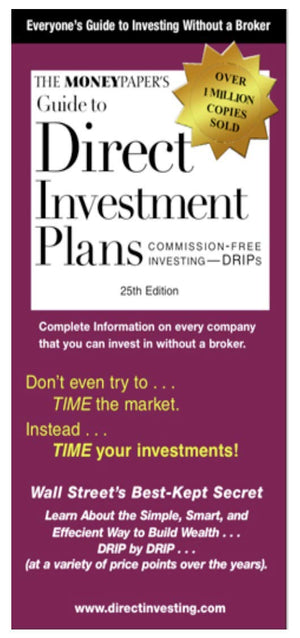 The MoneyPaper's Guide to Direct Investment Plans,Used