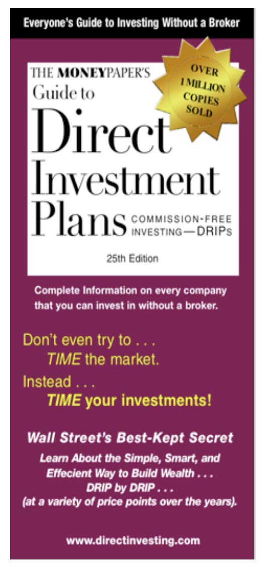 The MoneyPaper's Guide to Direct Investment Plans,Used