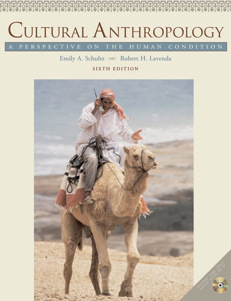 Cultural Anthropology: A Perspective on the Human Conditionwith free Study Skills Guide on CDROM,Used