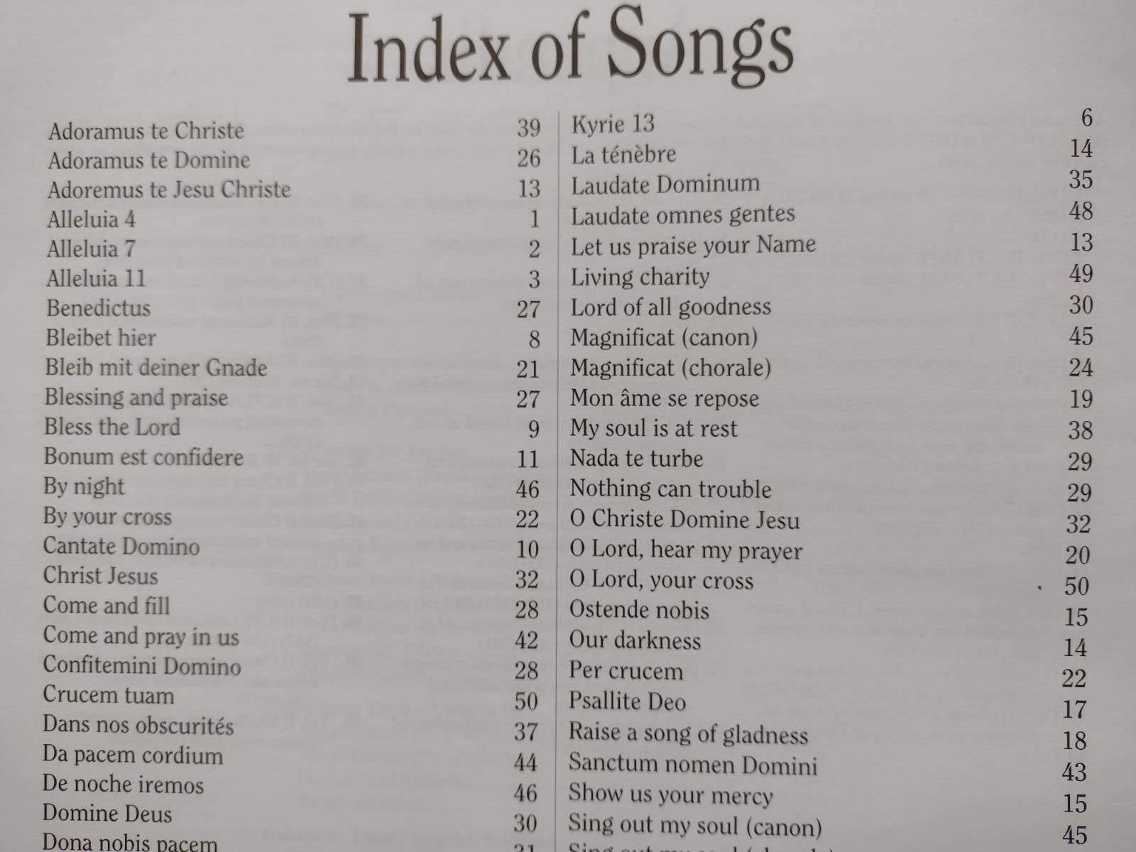 Songs And Prayers From Taize: Keyboard Accompaniment,New