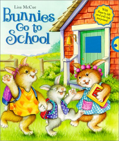 Sliding Tabs & Flap Book Bunnies Go to School (Sliding Tabs 'N' Flap Book),Used