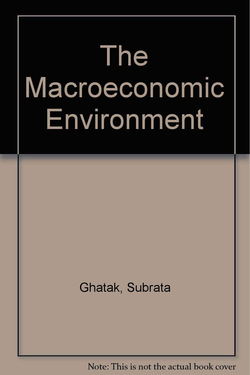 The Macroeconomic Environment,Used