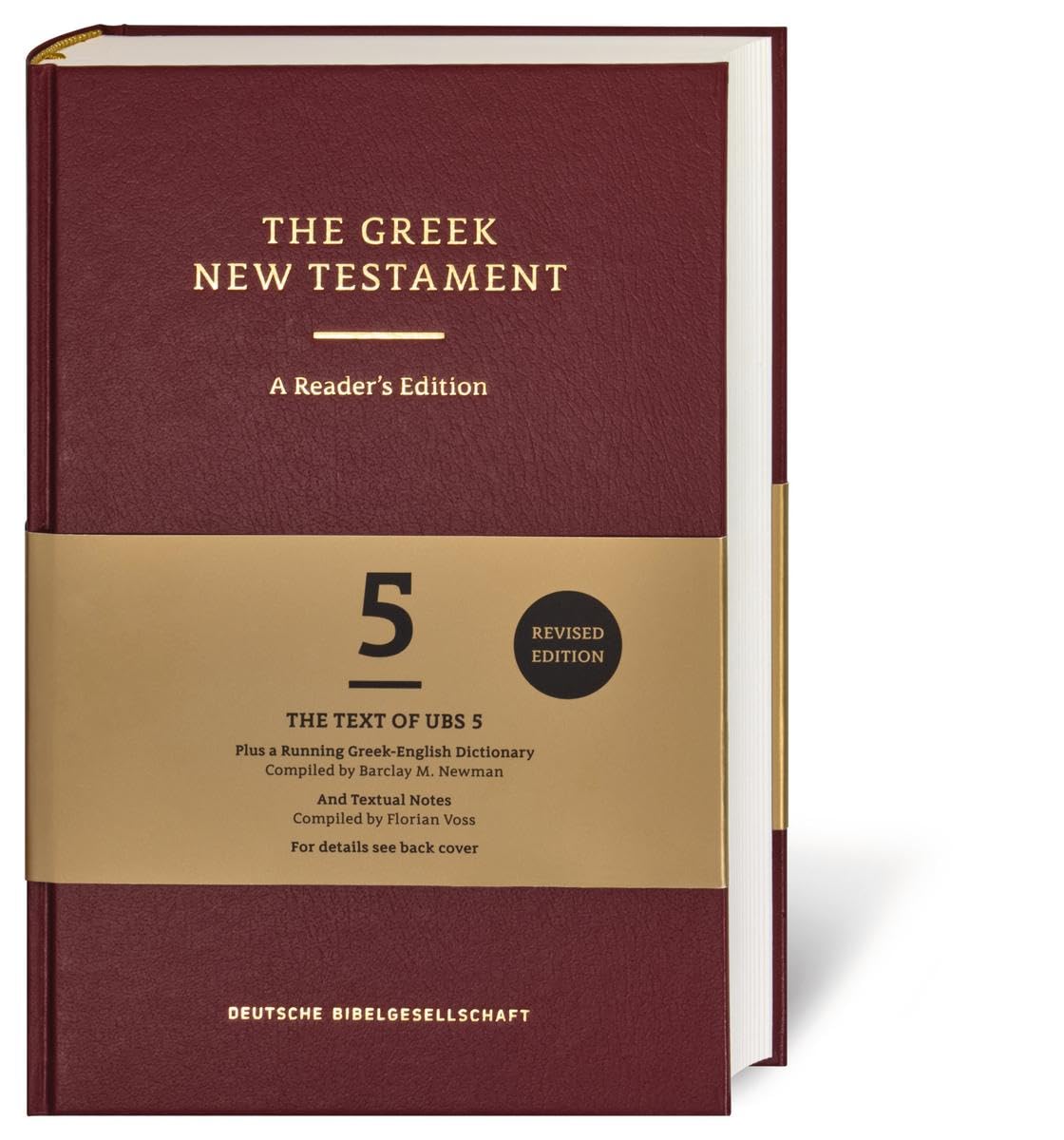 UBS 5th Revised Greek New Testament Reader's Edition: 124377 (English and Greek Edition),Used