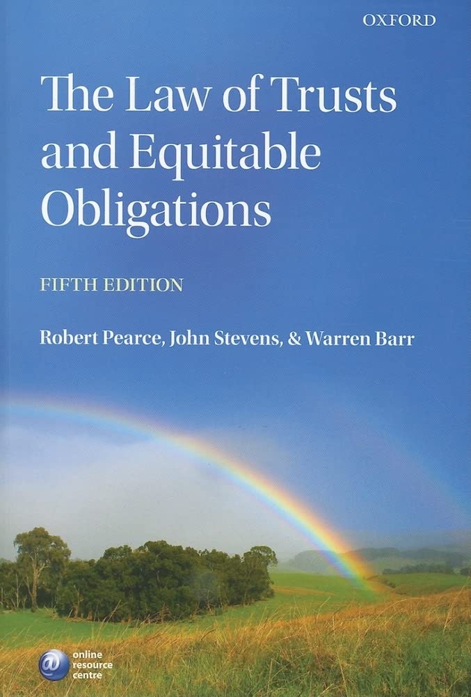 The Law of Trusts and Equitable Obligations,Used