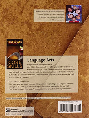 Core Skills: Language Arts Grade 7,Used