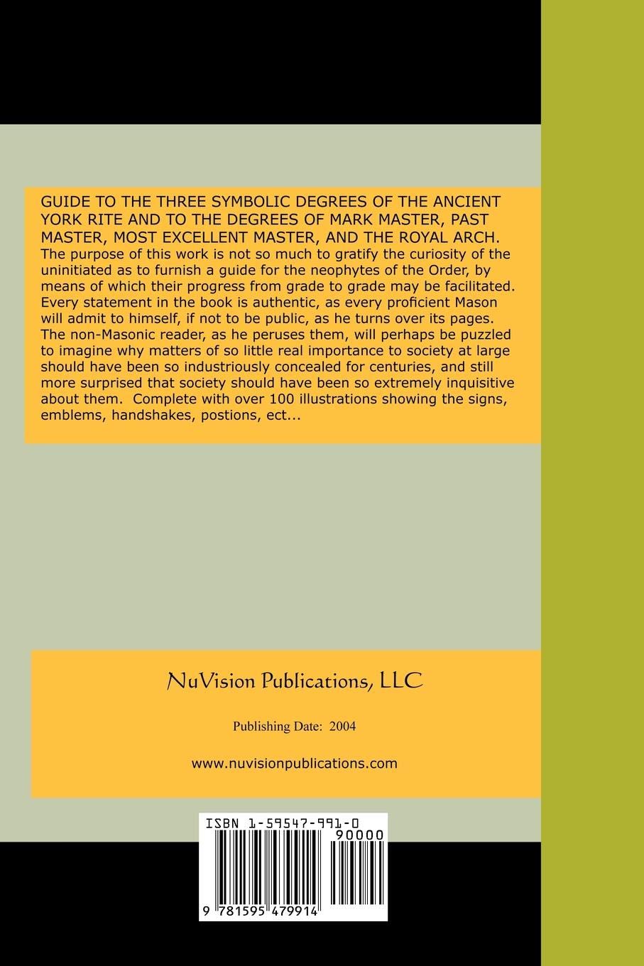Duncan's Ritual And Monitor Of Freemasonry,Used