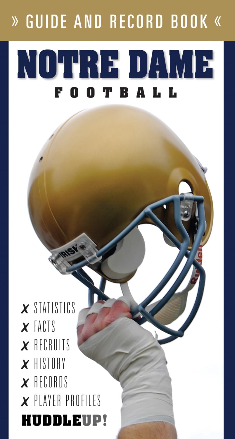 Notre Dame Football (Guide and Record Book),Used