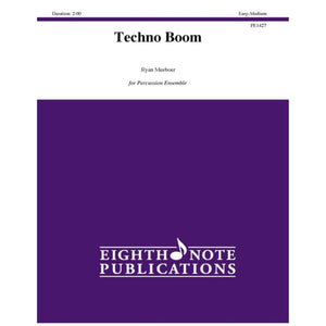 Techno Boom: For 5 Players, Score & Parts (Eighth Note Publications),Used