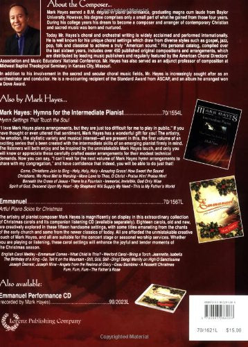 Mark Hayes Carols for the Intermediate Pianist: Seasonal Settings that Warm the Heart,Used