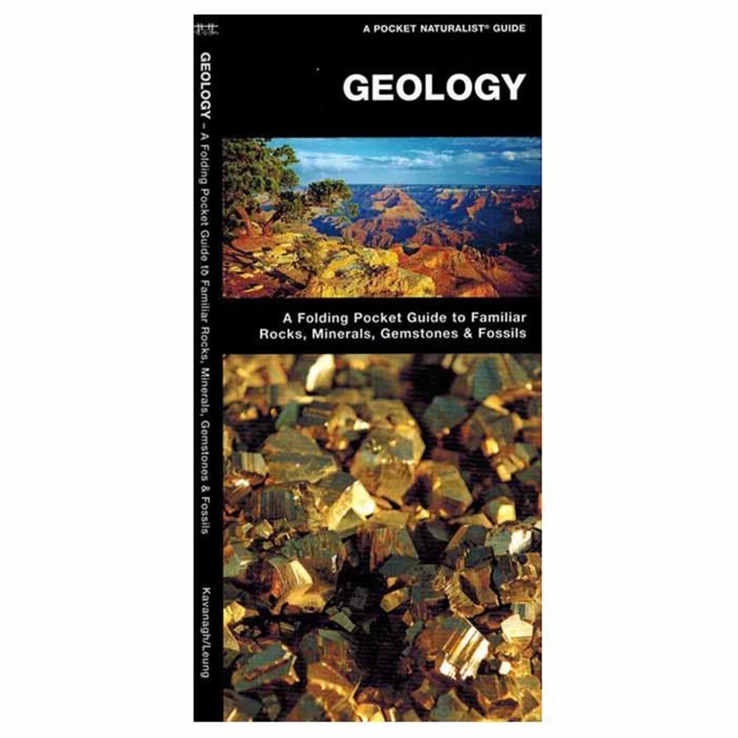 Geology: A Folding Pocket Guide to Familiar Rocks, Minerals, Gemstones & Fossils (Earth, Space and Culture),Used