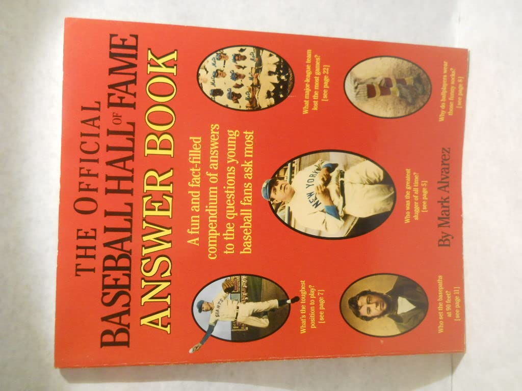 Baseball Hall of Fame Answer Book,Used