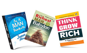 The Mastery Kit For Wealth & Success: Think & Grow Rich, The Richest Man In Babylon, As A Man Thinketh | Motivational Classics, Educational English Novel | Combo Of 3 Novels