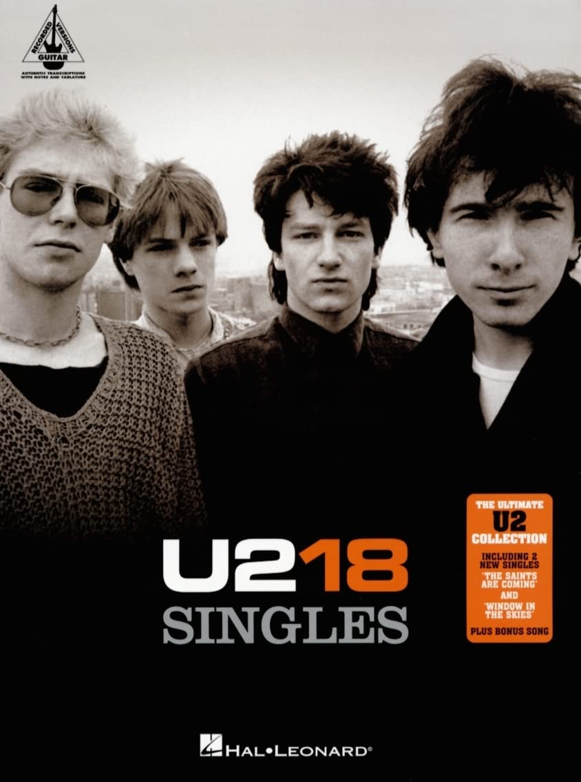 U2  18 Singles (Recorded Versions Guitar),Used