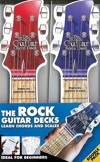 The Rock Guitar Decks: Chord Deck And Scale Deck Doublepack,Used