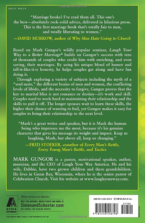 Laugh Your Way to a Better Marriage: Unlocking the Secrets to Life, Love, and Marriage,Used