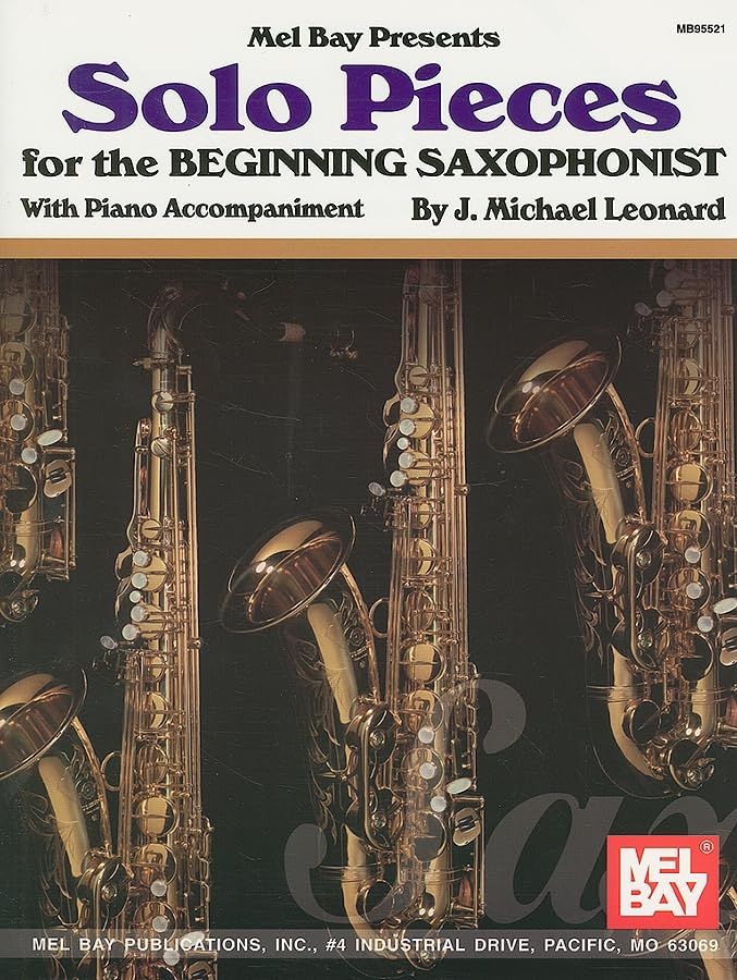 Solo Pieces for the Beginning Saxophonist: With Piano Accompaniment,Used