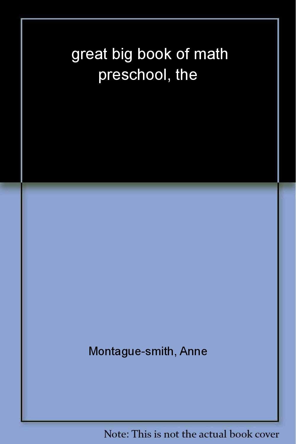 Great Big Book of Math: Preschool,Used