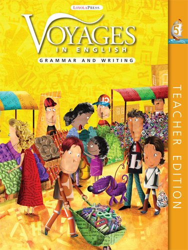 Grade Level 5: Teacher Edition: Grammar and Writing (Volume 5) (Voyages in English 2011),Used