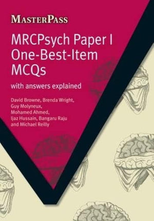 MRCPsych Paper I OneBestItem MCQs: With Answers Explained (MasterPass),Used